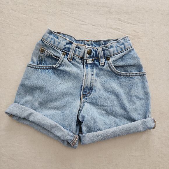 Vintage Guess Light Wash Jean Shorts kids 6 - Picture 2 of 6